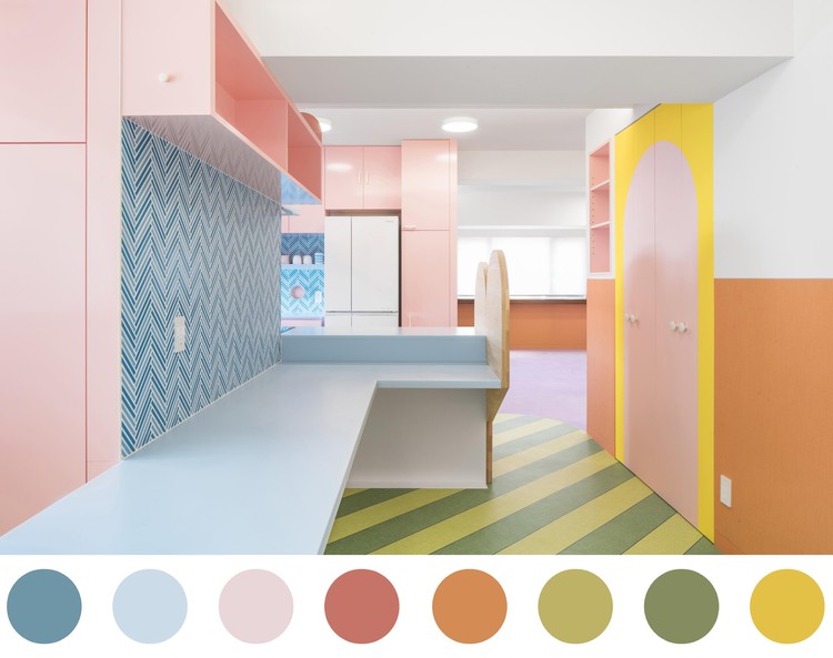 روانشناسی رنگ ها در طراحی معماری